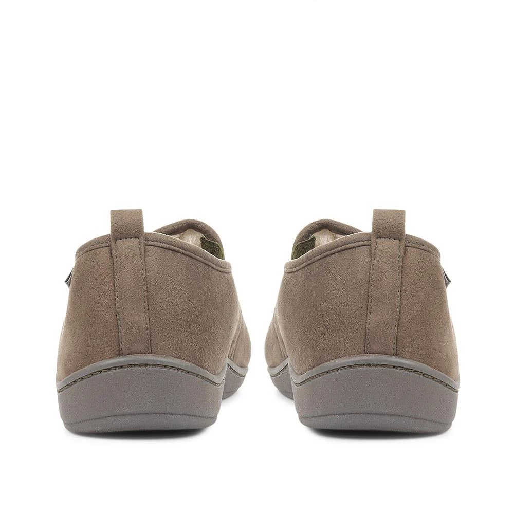Comfy Antibacterial Slippers - QING34011 / 320 876 - Olive - Image 3