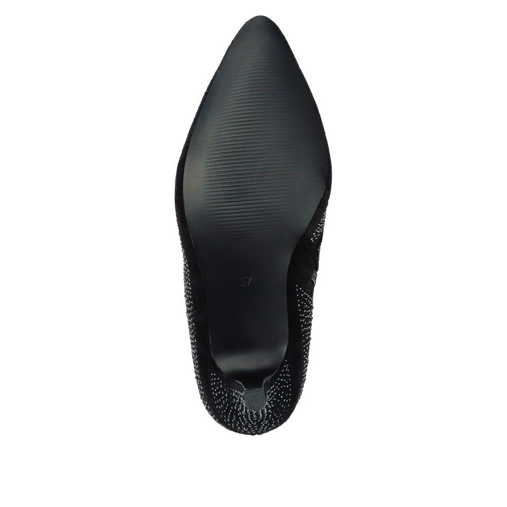 Cone-Heeled Smart Ankle Boots - SENBO40009 / 326 185 - Black - Image 5