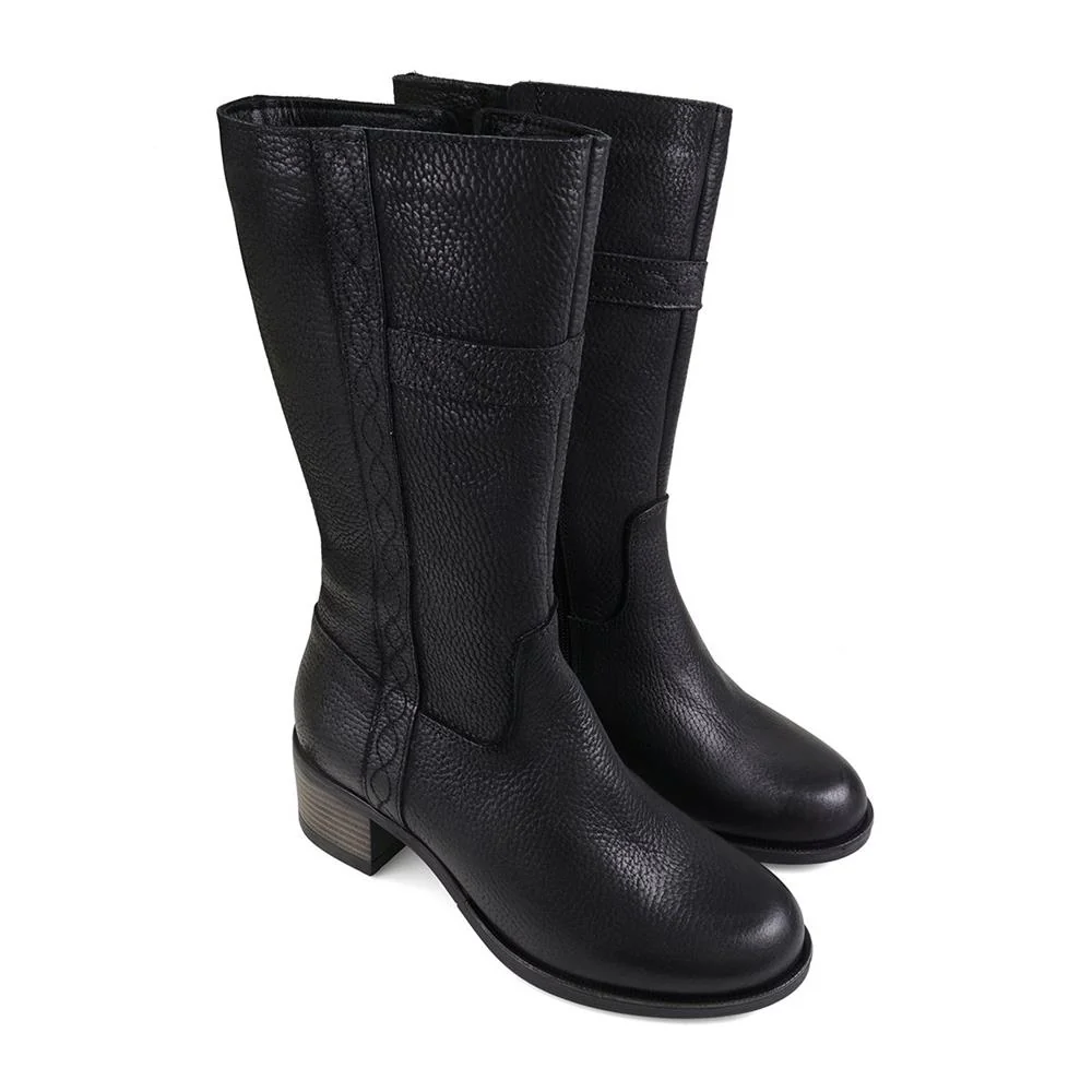 Contemporary Comfort Boots E Fit - OLIVE - Olive / null - Black Tumbled Nubuck