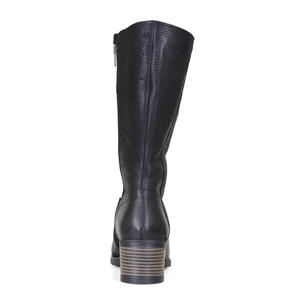 Contemporary Comfort Boots E Fit - OLIVE - Olive / null - Black Tumbled Nubuck - Image 3