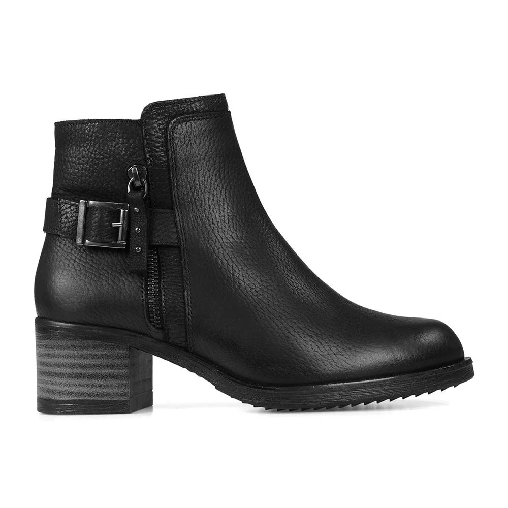 Contemporary Comfort Boots E Fit - THEA - Thea / null - Black Tumbled Nubuck - Image 2