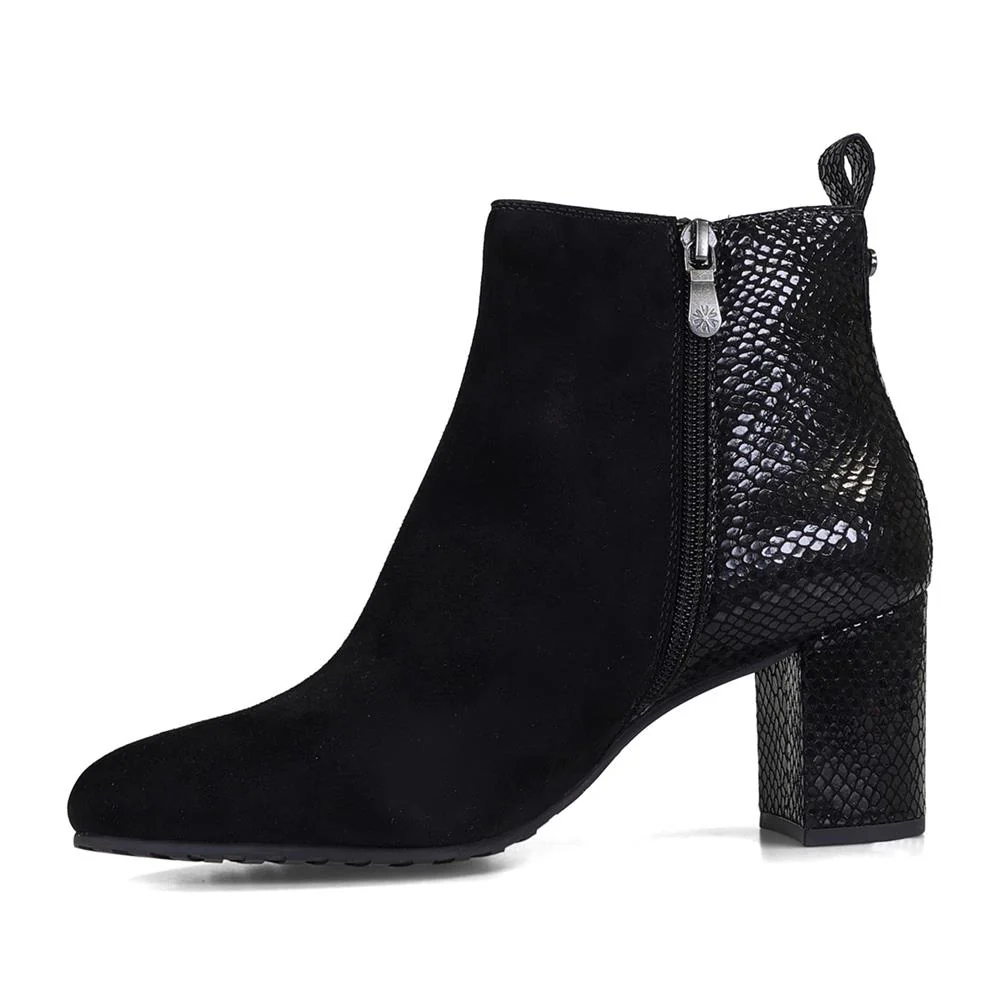 Contemporary Comfort Boots EE Fit - ARABELLA - Arabella / null - Black Combi - Image 4