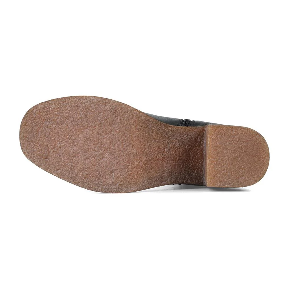 Contemporary Comfort Boots EE Fit - HARPER - Harper / null - Black Tumbled Leather - Image 3