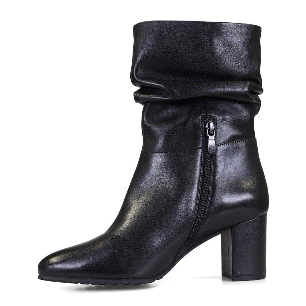 Contemporary Comfort Boots EE Fit - MADDIE - Maddie / null - Black Leather - Image 5