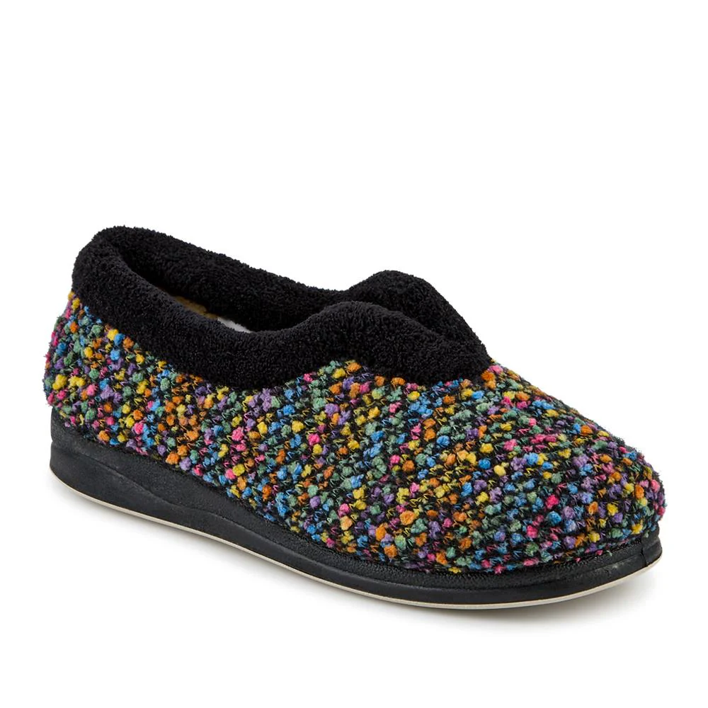 Cosy Wide Fit Memory Foam Slippers - QING42007 / 327 934