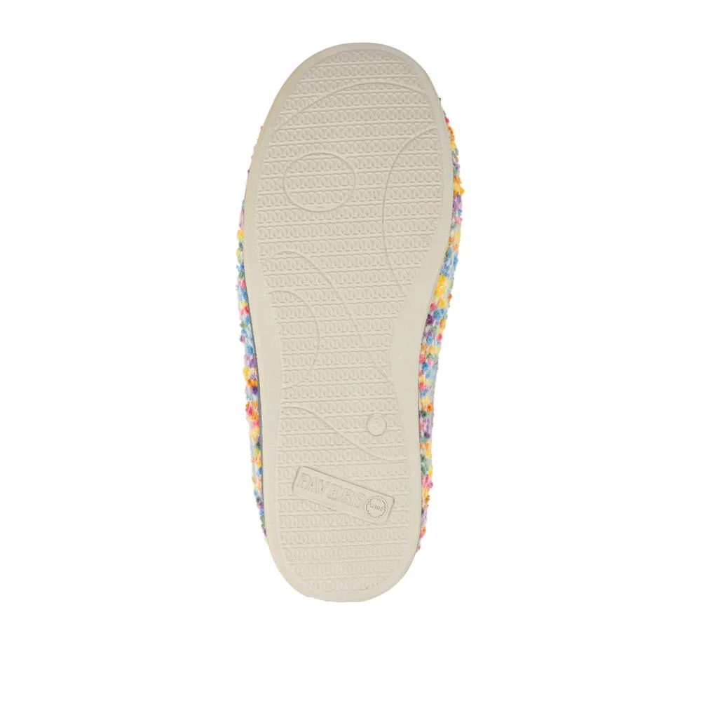 Cosy Wide Fit Memory Foam Slippers - QING42007 / 327 934 - Grey Multi - Image 5