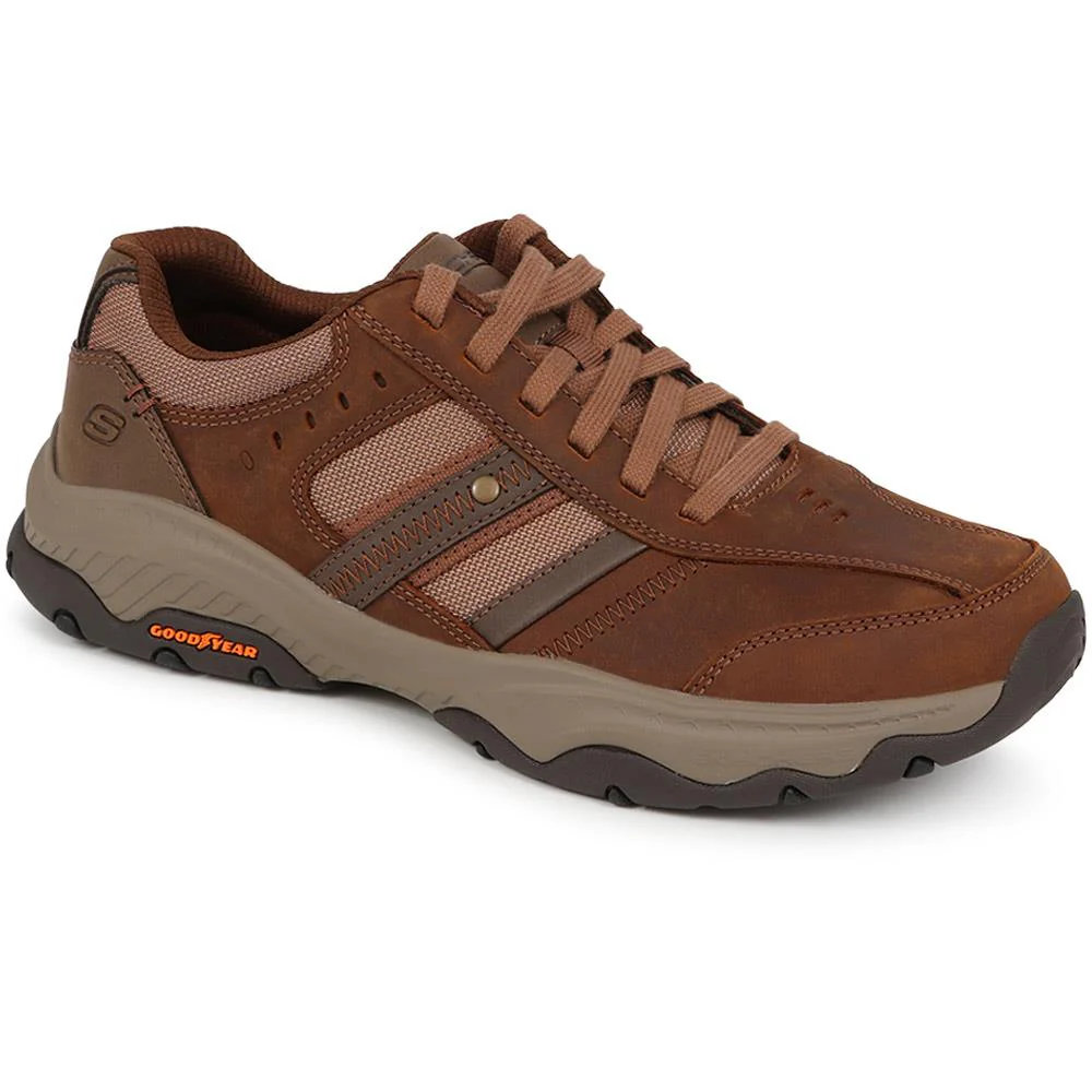 Craster Archdale Lace-Up Trainers - SKE40049 / 325 648 - Dark Brown