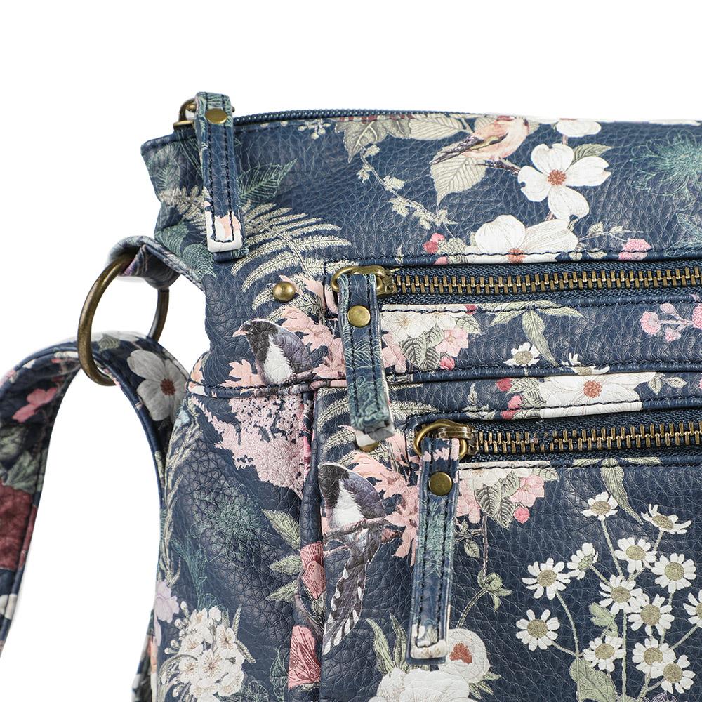 Cross-Body Bag - WAHT34001 / 321 041 - Navy Print - Image 5