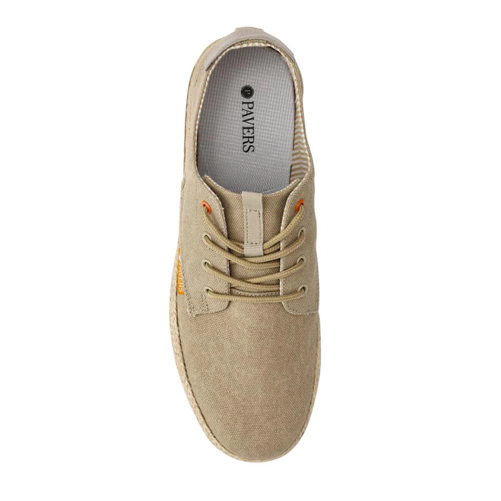 Cushioned Lace-Up Shoes - XIAM41016 / 327 171 - Beige - Image 4