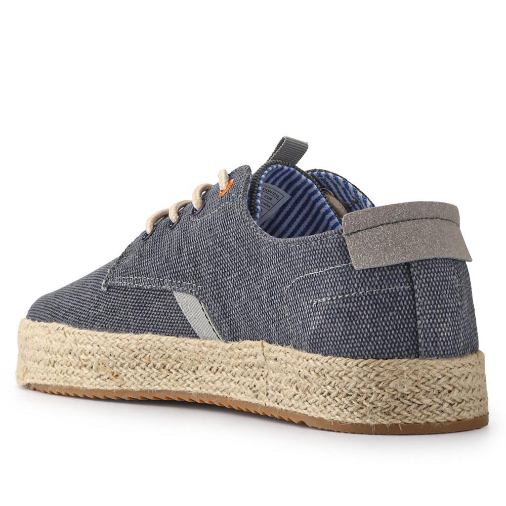 Cushioned Lace-Up Shoes - XIAM41016 / 327 171 - Navy - Image 3