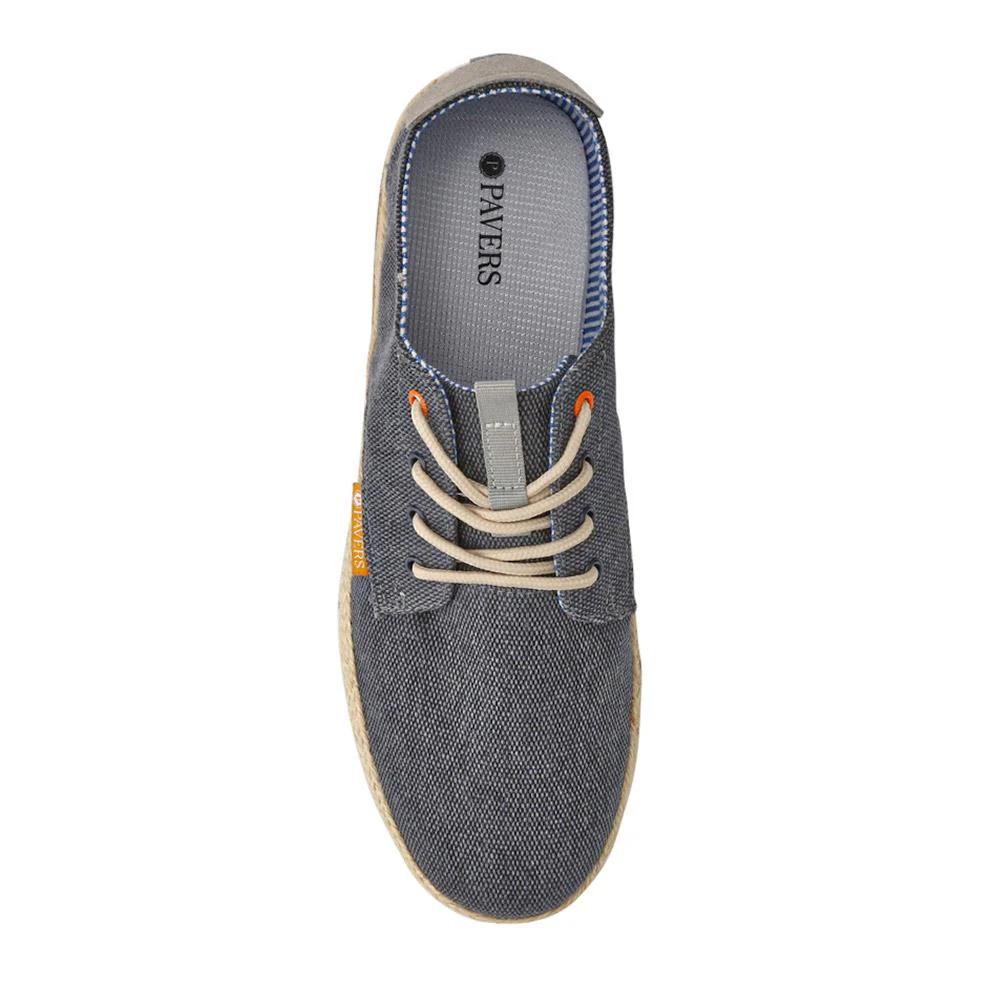 Cushioned Lace-Up Shoes - XIAM41016 / 327 171 - Navy - Image 4