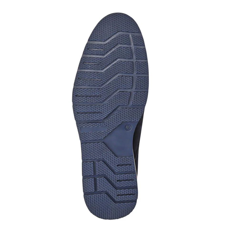 Cushioned Leather Lace-Up Shoes - ITAR41003 / 327 177 - Navy - Image 6