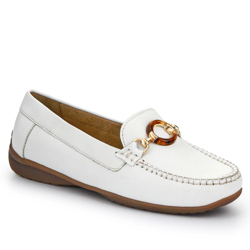 Cushioned Leather Moccasins - NAP41000 / 327 011