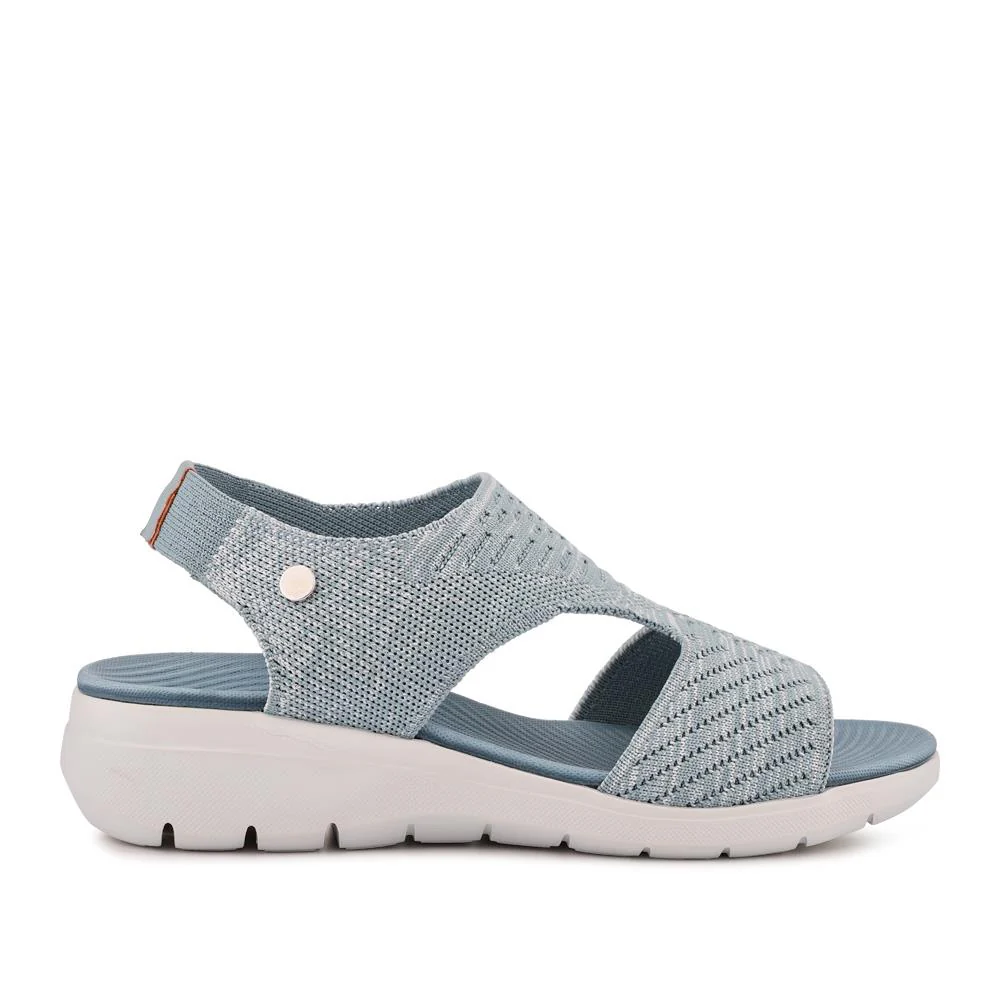 Cushioned Lightweight Sandals - BAIZH41030 / 327 192 - Light Blue - Image 2