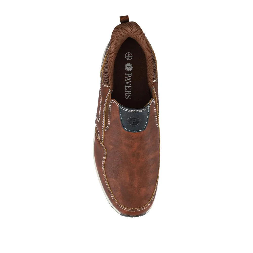 Easy Step In Cushioned Shoes - BOJIE41022 / 327 405 - Brown - Image 4