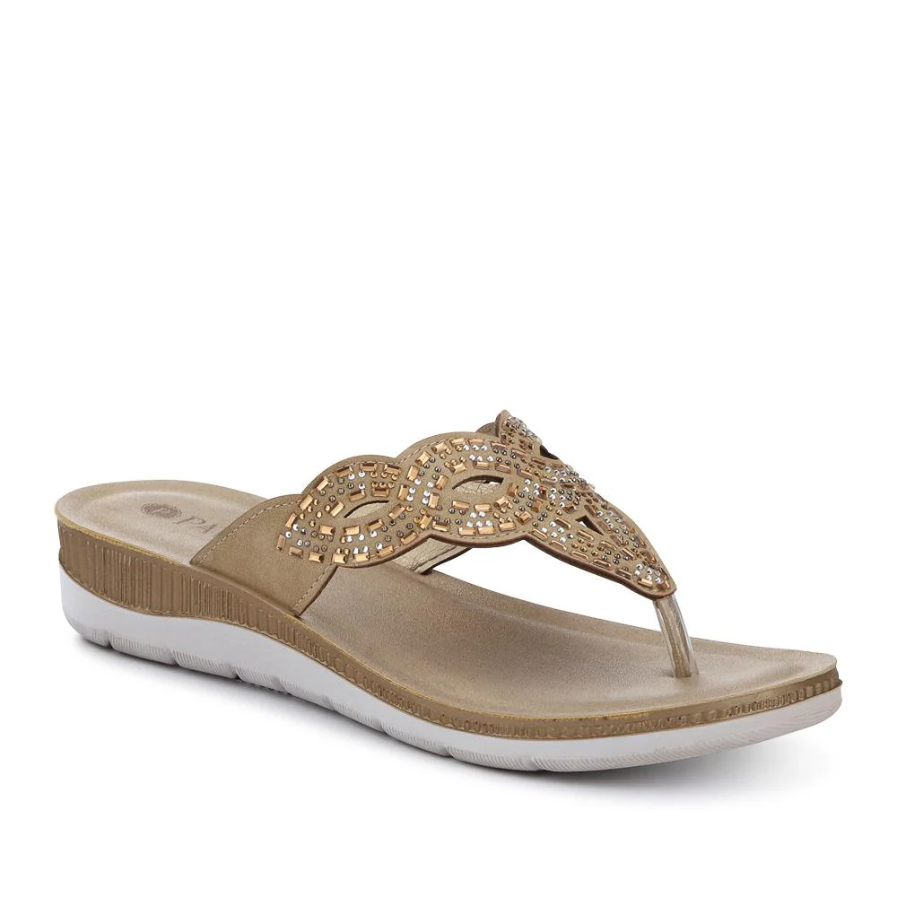 Cushioned Toe Post Sandals - INB41028 / 327 354