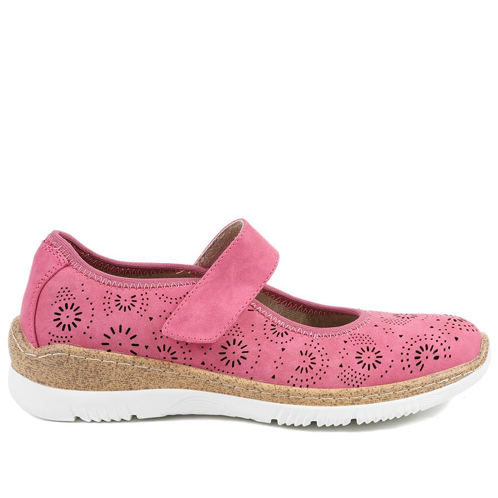 Cushioned Touch Fasten Mary Janes - WBINS43051 / 328 961 - Fuschia - Image 3