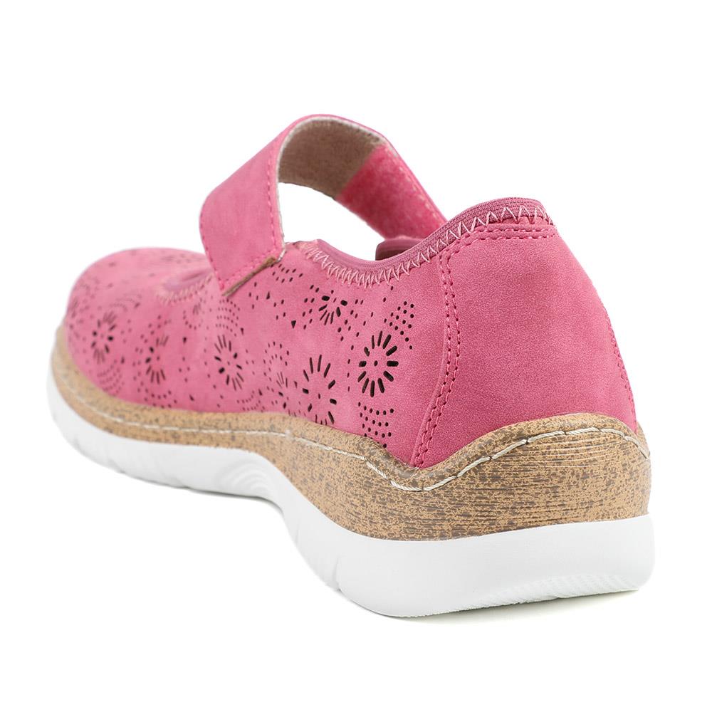 Cushioned Touch Fasten Mary Janes - WBINS43051 / 328 961 - Fuschia - Image 4