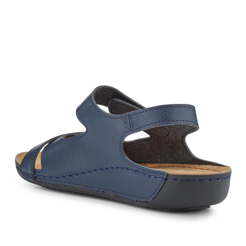 Cushioned Touch-Fasten Sandals - SERAY41003 / 327 591 - Navy - Image 3