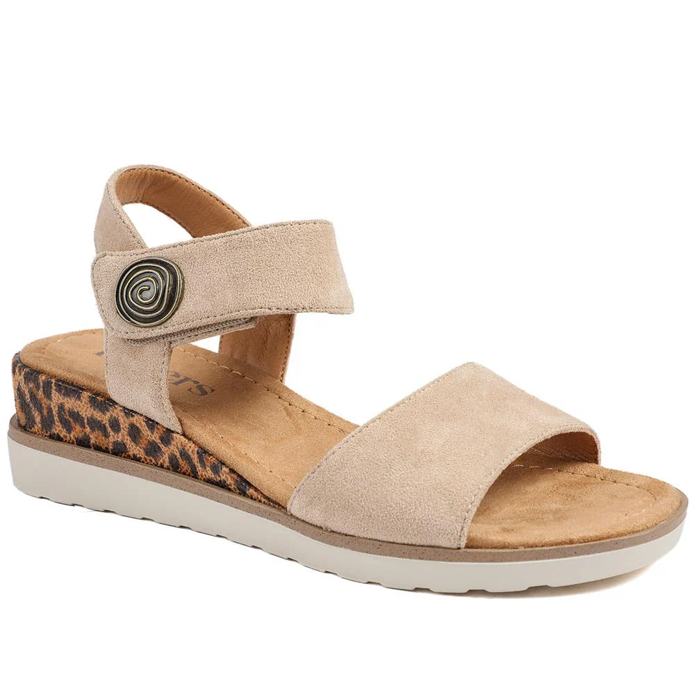 Cushioned Touch-Fasten Sandals - WOIL41044 / 327 272