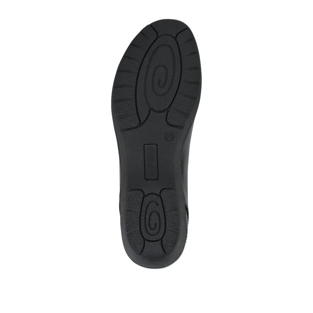 Cushioned Wedge Heel Courts - WBINS42086 / 328 142 - Black - Image 5
