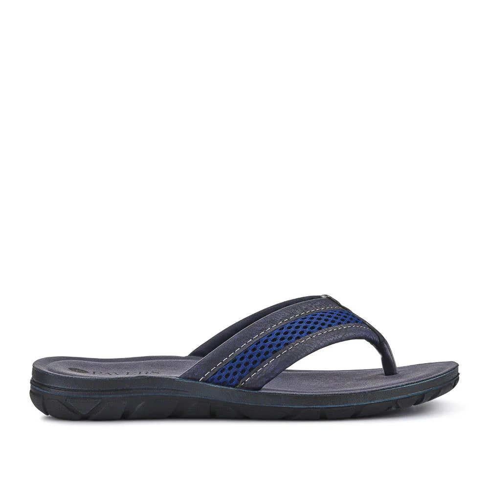 Cushioning Toe Post Sandals - INB41014 / 327 000 - Blue - Image 2