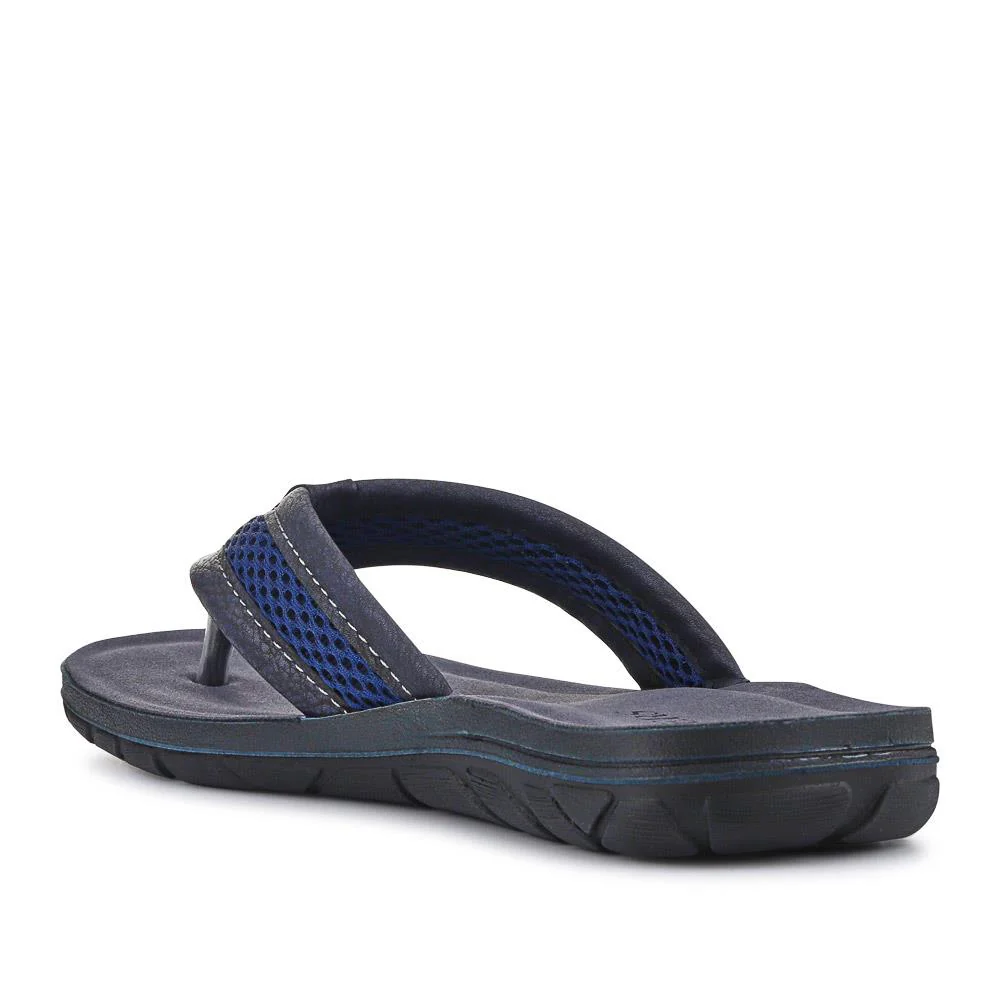 Cushioning Toe Post Sandals - INB41014 / 327 000 - Blue - Image 3