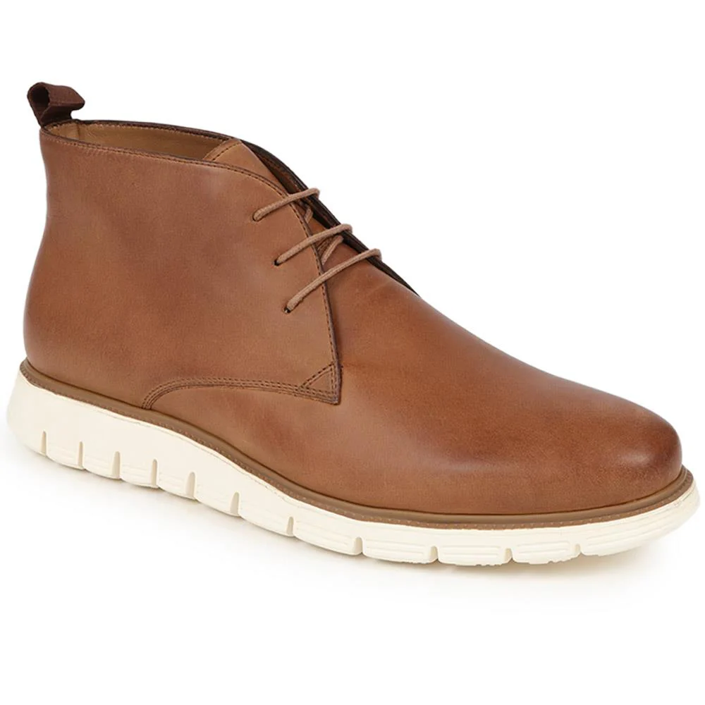 Daemon Leather Chukka Boots - DAEMON / 325 741 - Tan Nubuck