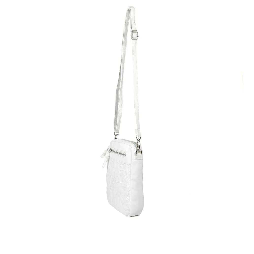 Daily Adjustable Cross-Body Bag - JEWN41003 / 326 891 - White - Image 3