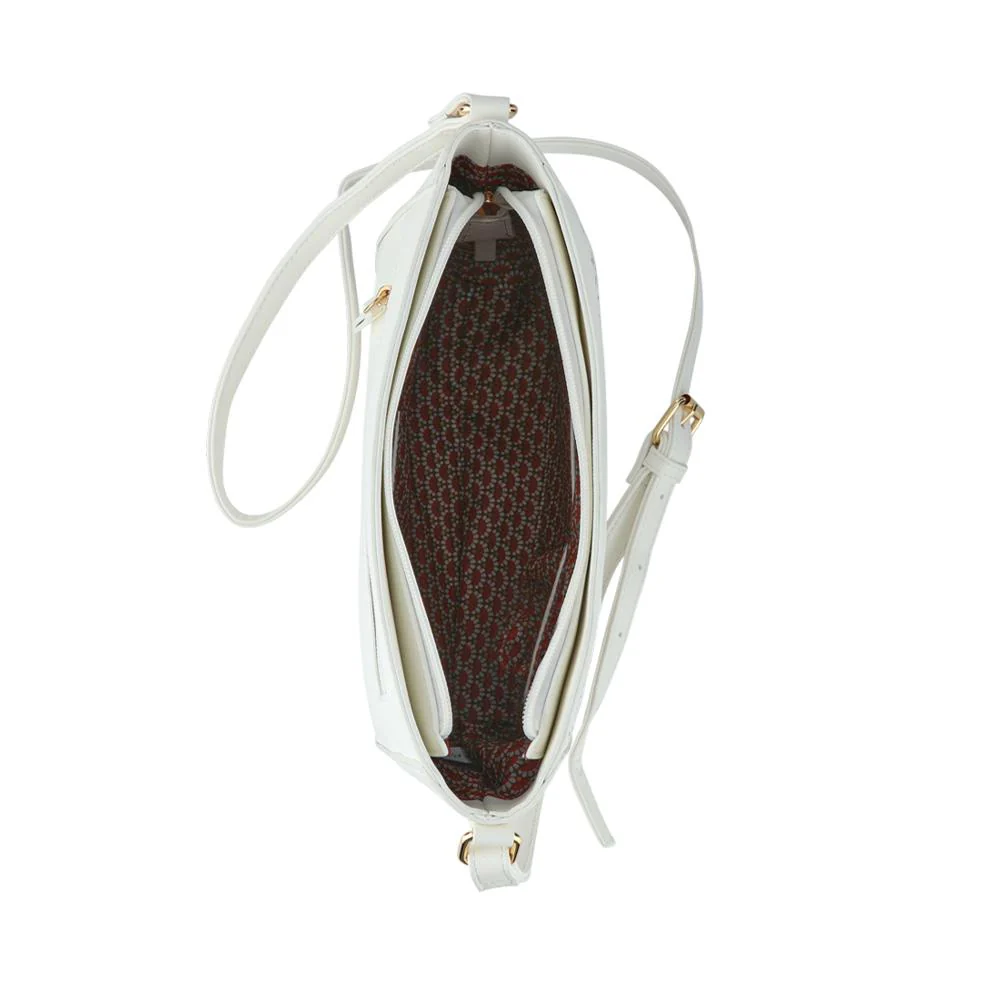 Daily Floral Cross-Body Bag - WAHT41008 / 327 420 - White - Image 2