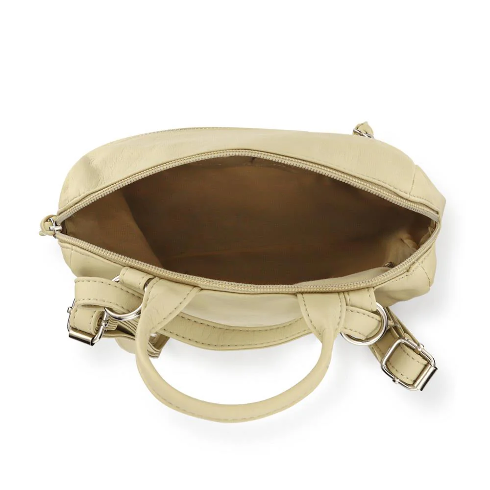 Daily Zip-Up Backpack - JEWN41002 / 326 890 - Cream - Image 3