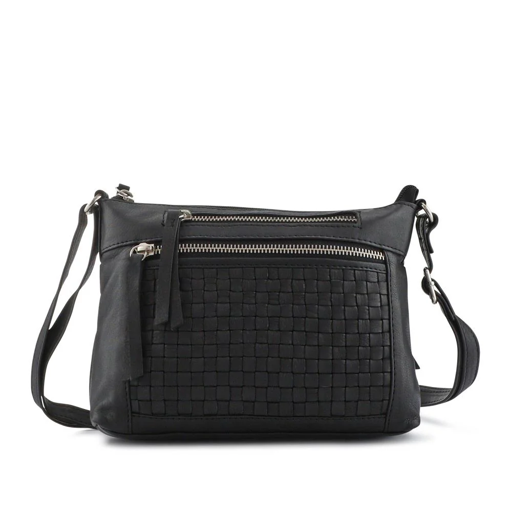 Daily Zip Up Crossbody Bag - JWNBG41007 / 327 767 - Black