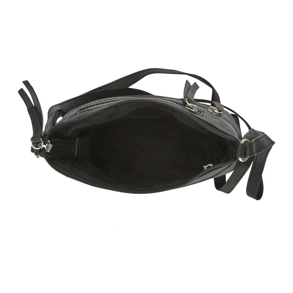 Daily Zip Up Crossbody Bag - JWNBG41007 / 327 767 - Black - Image 2