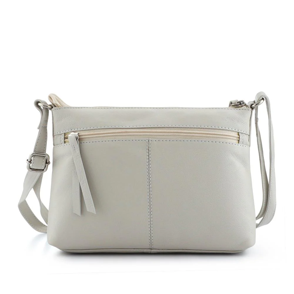 Daily Zip Up Crossbody Bag - JWNBG41007 / 327 767 - Cream - Image 3