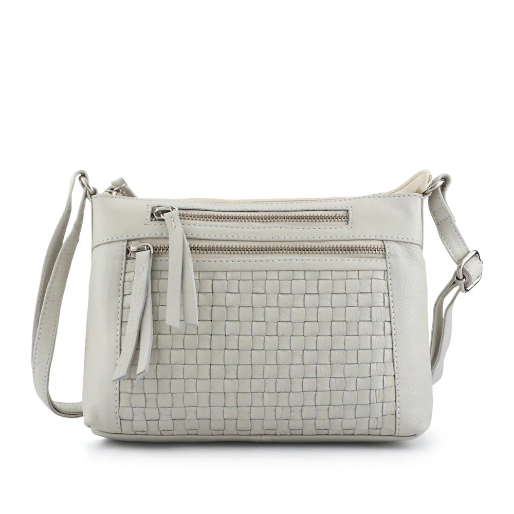 Daily Zip Up Crossbody Bag - JWNBG41007 / 327 767 - Cream