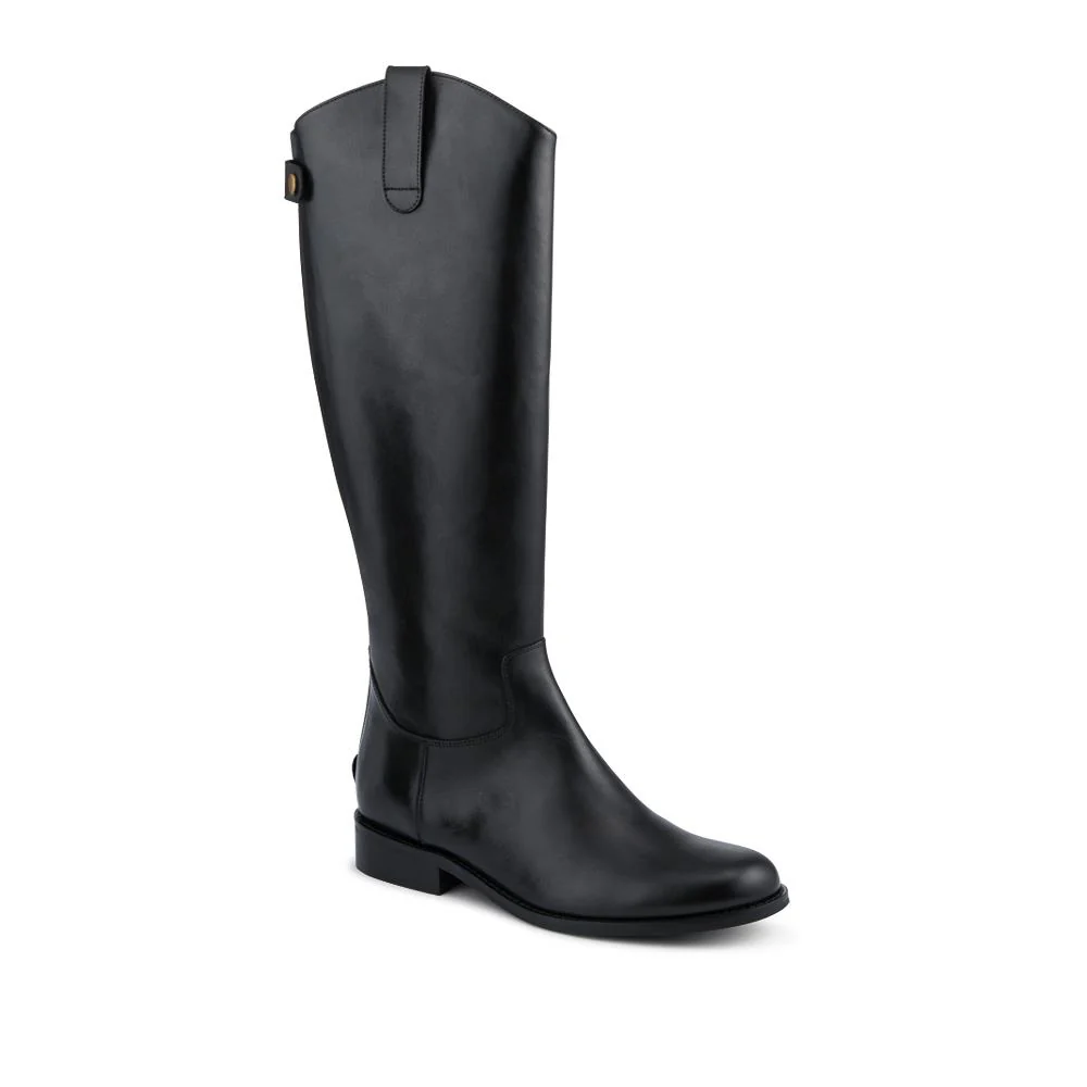 Daliah Leather Long Boots - DALIAH / 328 440 - Image 2