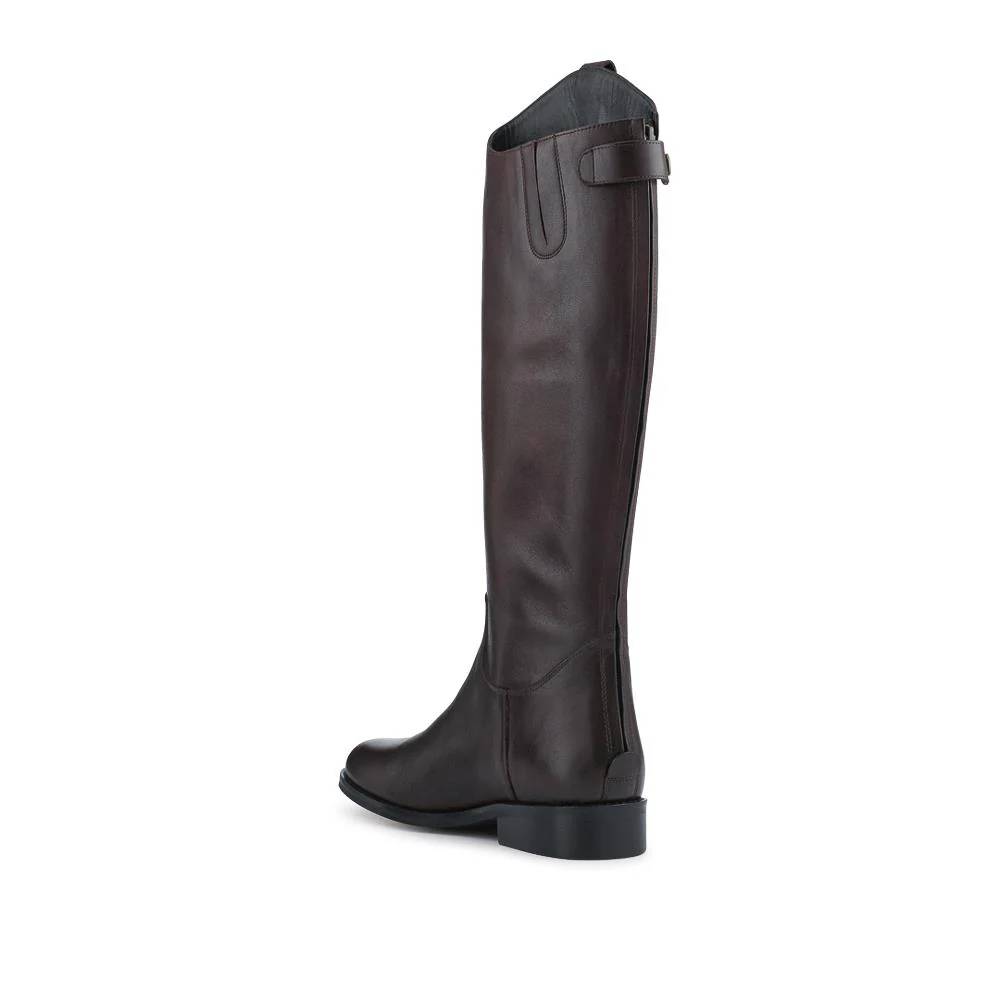 Daliah Leather Long Boots - DALIAH / 328 440 - Brown - Image 3