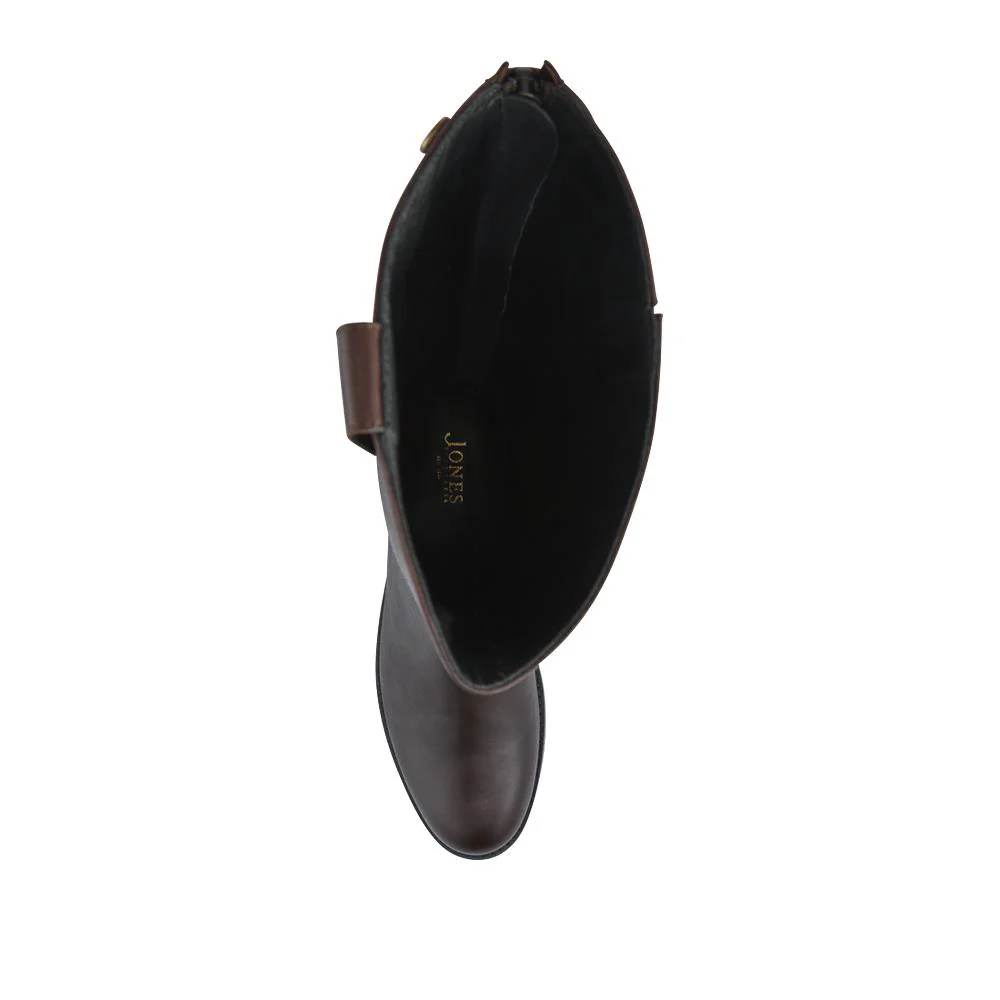 Daliah Leather Long Boots - DALIAH / 328 440 - Brown - Image 4