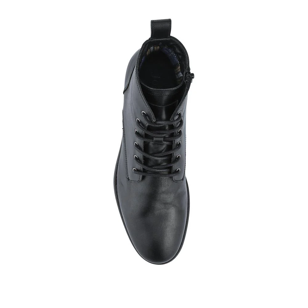 Dalias Leather Ankle Boots - DALIAS / 328 358 - Black - Image 4