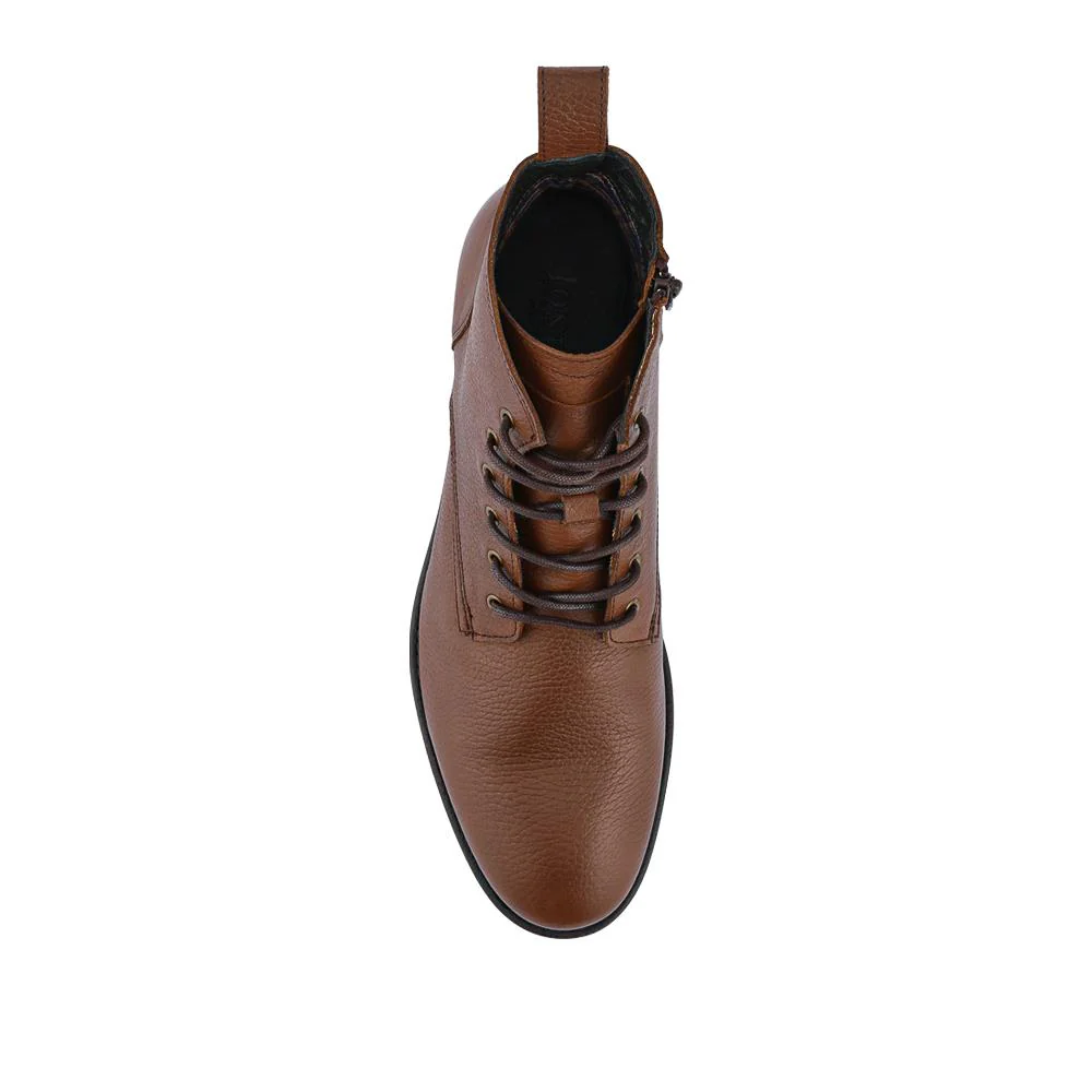 Dalias Leather Ankle Boots - DALIAS / 328 358 - Chestnut - Image 4