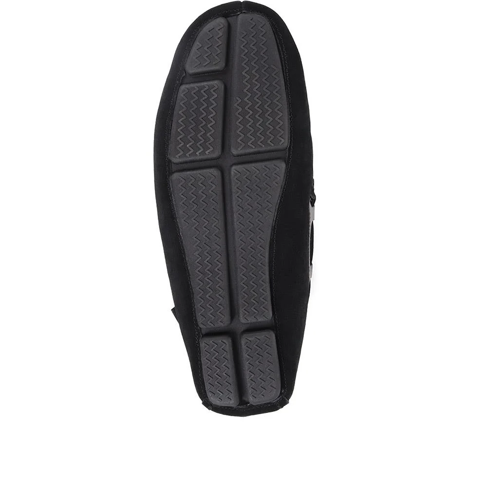 Dallas Sheepskin Lined Slippers - DALLAS / 319 283 - Black - Image 6