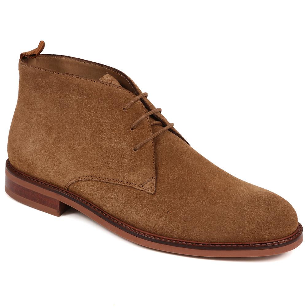 Deacon Suede Chukka Boots - DEACON / 319 224 - Tan Suede