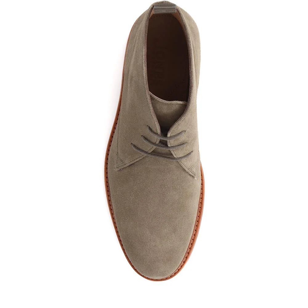 Deacon Suede Chukka Boots - DEACON / 319 224 - Olive Suede - Image 5