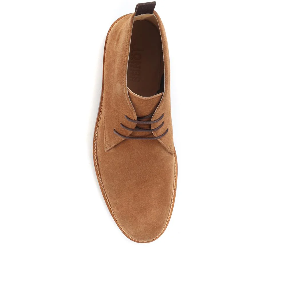Deacon Suede Chukka Boots - DEACON / 319 224 - Tan Suede - Image 4