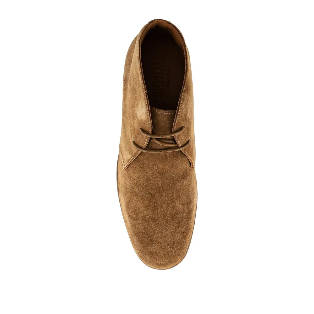 Demetrio Suede Leather Boots - DEMETRIO / 328 070 - Tan Suede - Image 4