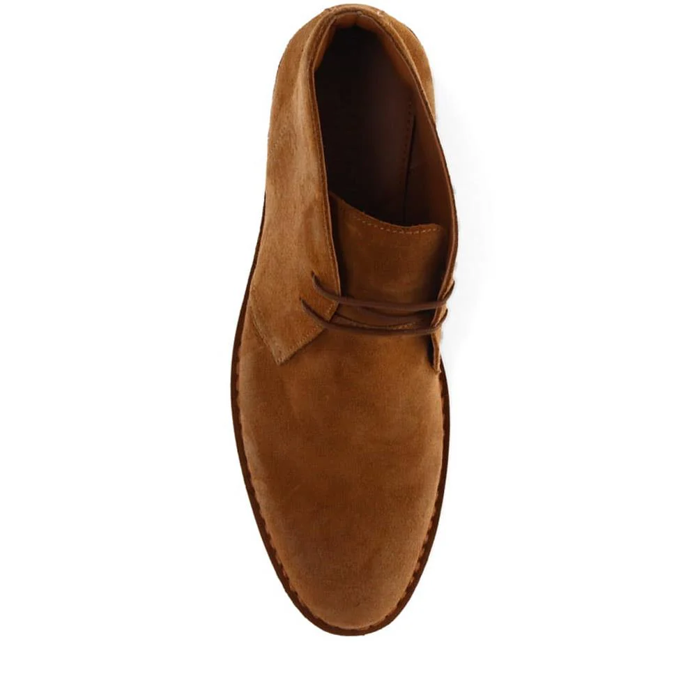 Desert1 Leather Chukka Boots - DESERT1 / 325 926 - Brown Suede - Image 4