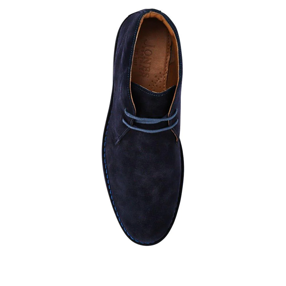 Desert1 Leather Chukka Boots - DESERT1 / 325 926 - Navy Suede - Image 5