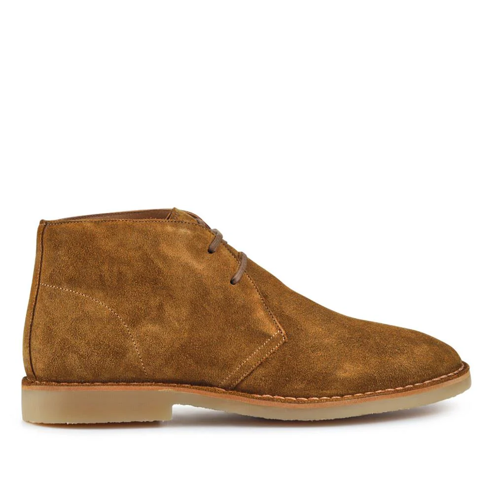 Desert1 Leather Chukka Boots - DESERT1 / 325 926 - Tan Suede - Image 2