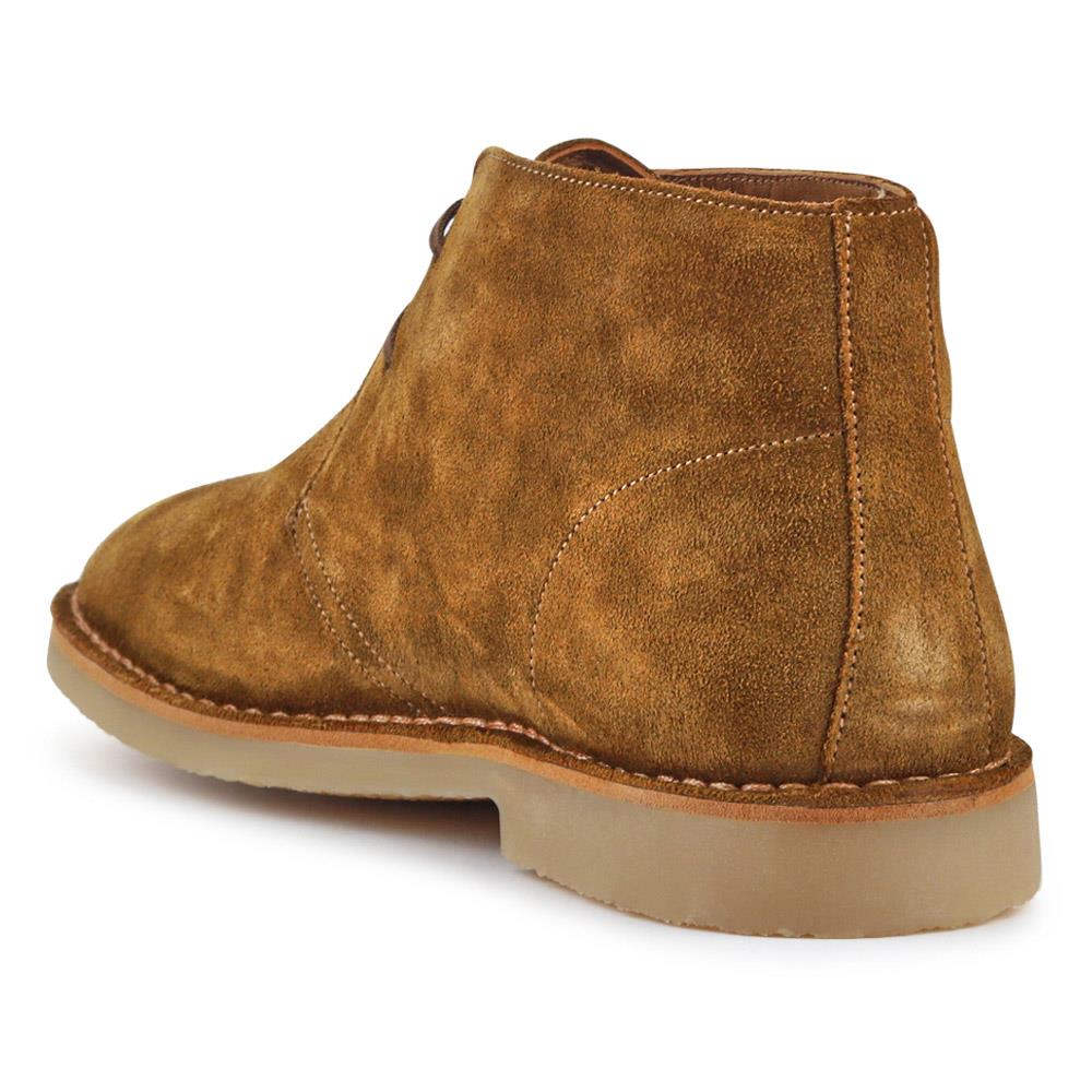 Desert1 Leather Chukka Boots - DESERT1 / 325 926 - Tan Suede - Image 3