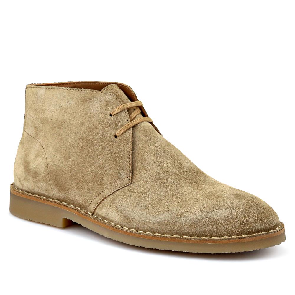 Desert1 Leather Chukka Boots - DESERT1 / 325 926 - Sand Suede